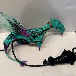 Disney Parks ACE Pandora Avatar Banshee Interactive Shoulder Toy Green Purple